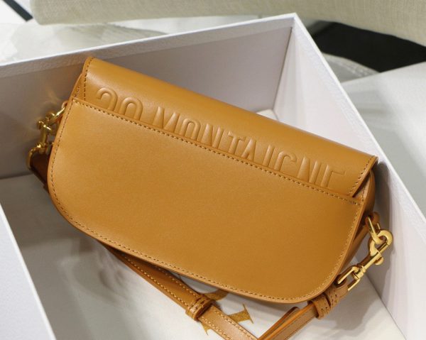 Contrefaçon Sac Dior Bobby East-West en brun – Image 5