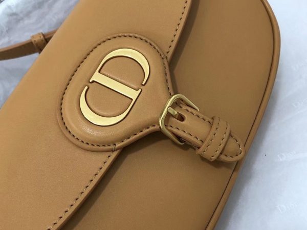 Contrefaçon Sac Dior Bobby East-West en brun – Image 3