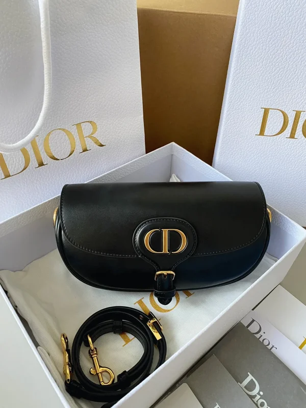 Imitation Sac Dior Bobby East-West en noir – Image 10