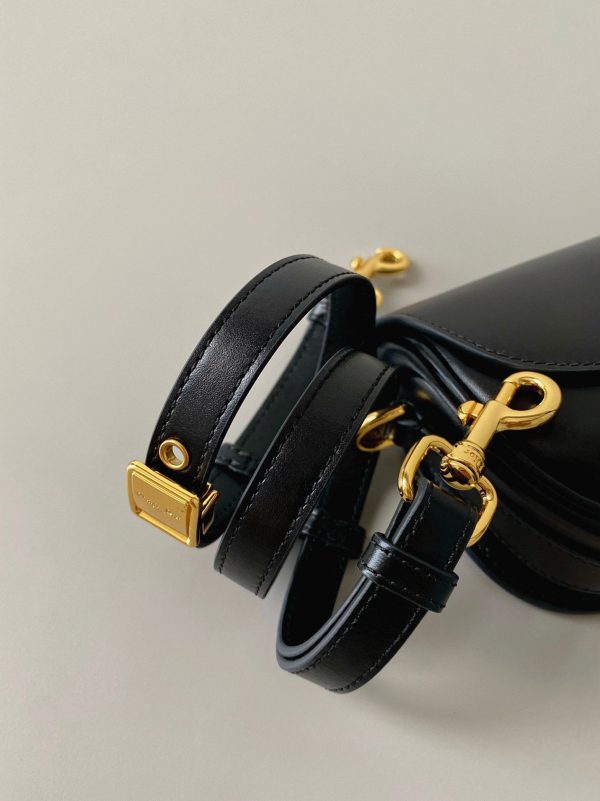 Imitation Sac Dior Bobby East-West en noir – Image 5