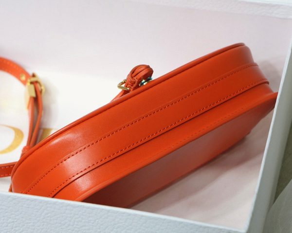 Réplique Sac Dior Bobby East-West en orange – Image 2