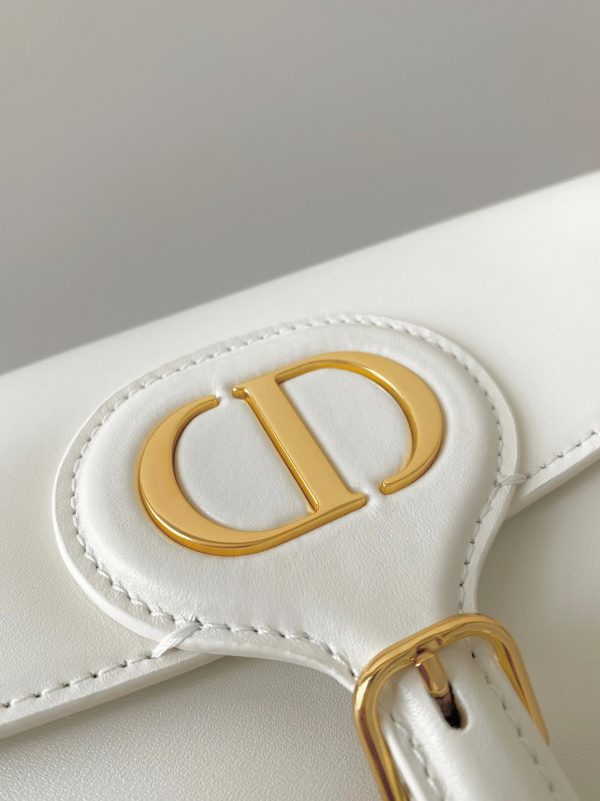 Fausse Sac Dior Bobby East-West en blanc – Image 6