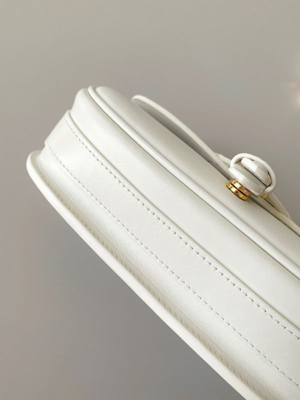 Fausse Sac Dior Bobby East-West en blanc – Image 4