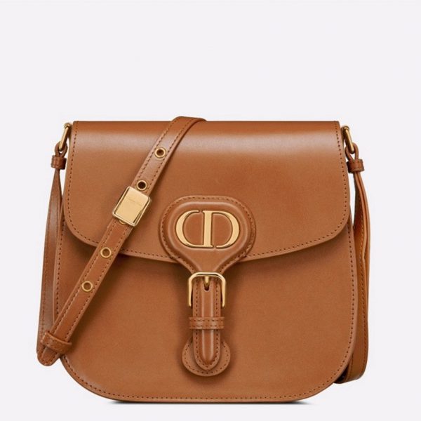 Contrefaçon Sac Dior Bobby Frame en brun