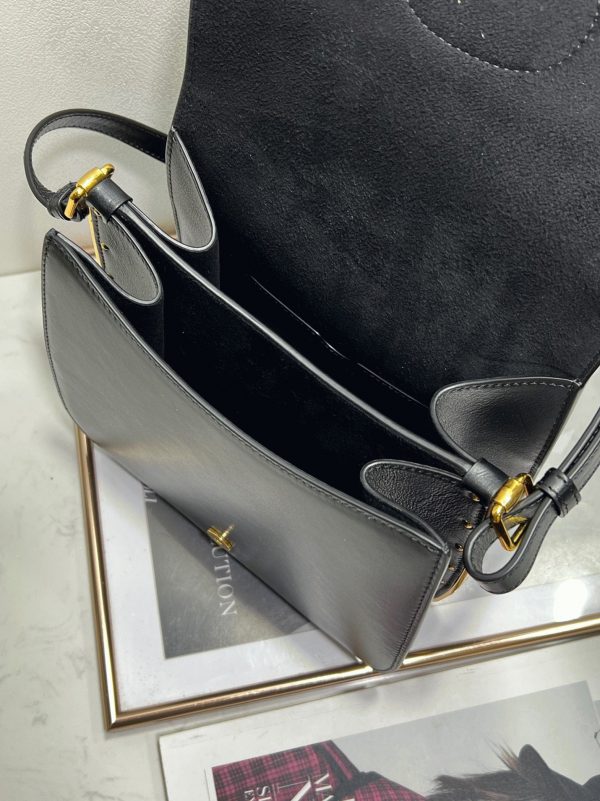 Fausse Sac Dior Bobby Frame en noir – Image 7
