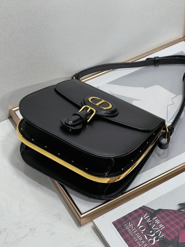 Fausse Sac Dior Bobby Frame en noir – Image 2