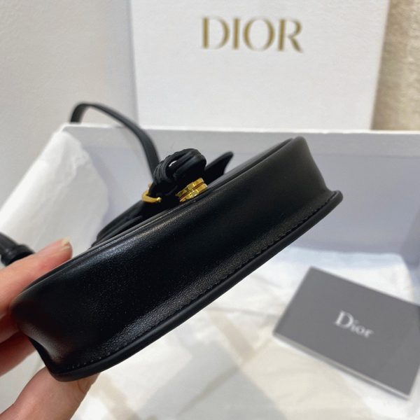 Fausse Micro Sac Dior Bobby en noir – Image 4