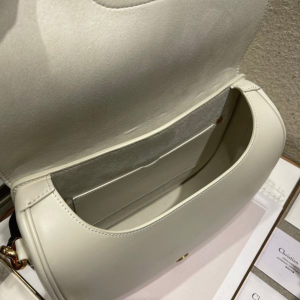 Réplique Grand Sac Dior Bobby en blanc – Image 8
