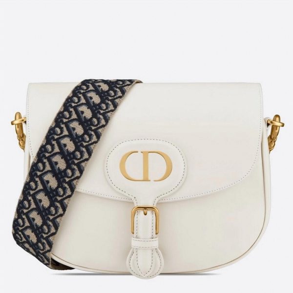 Réplique Grand Sac Dior Bobby en blanc