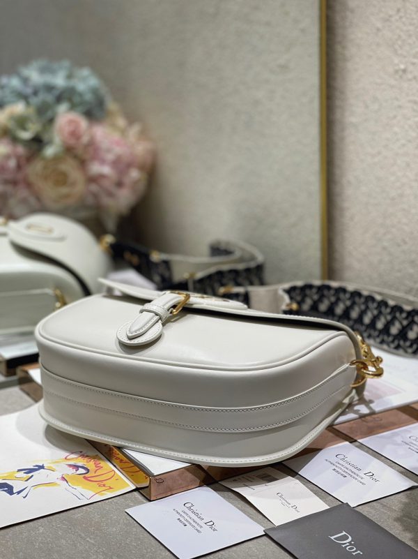 Réplique Grand Sac Dior Bobby en blanc – Image 5