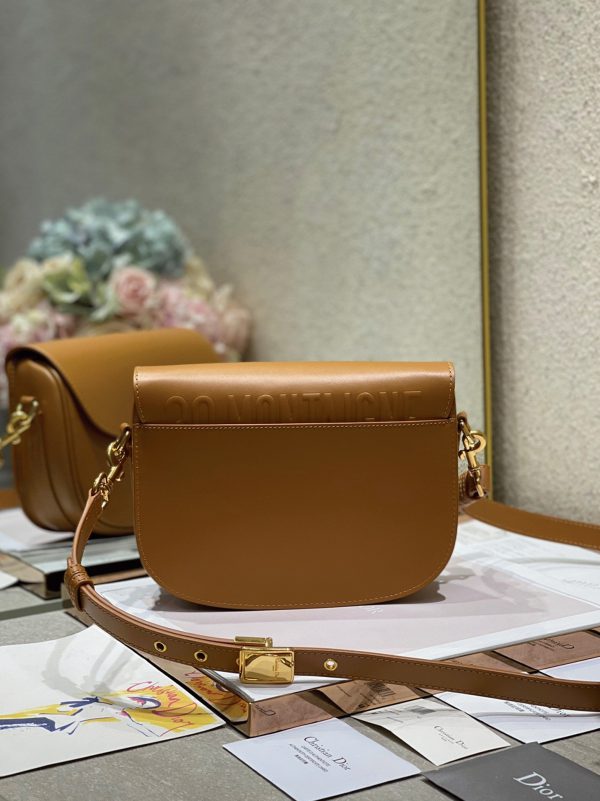 Fausse Sac Dior Bobby Medium en brun – Image 8