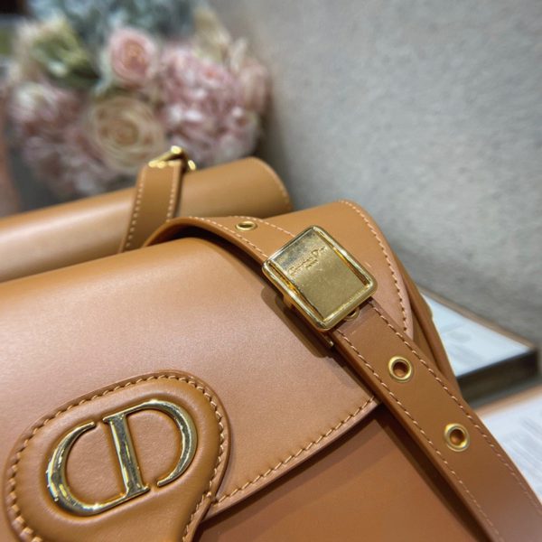 Fausse Sac Dior Bobby Medium en brun – Image 4