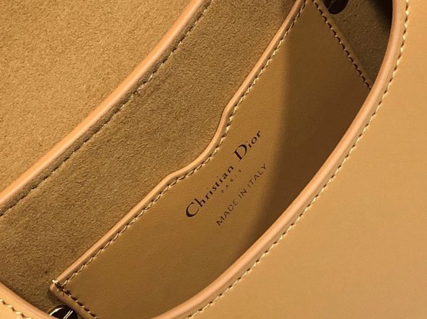 Fausse Sac Dior Bobby Medium en brun – Image 2