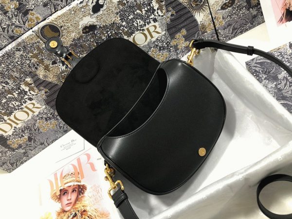 Imitation Sac Dior Bobby Medium en noir – Image 10