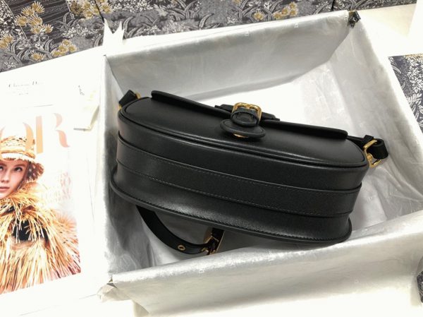 Imitation Sac Dior Bobby Medium en noir – Image 9