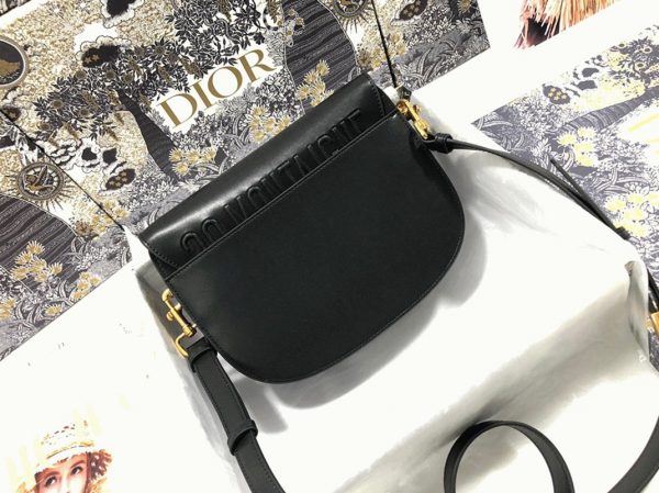 Imitation Sac Dior Bobby Medium en noir – Image 8