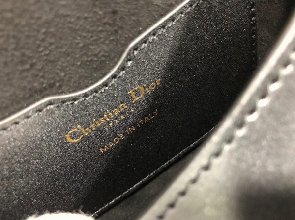 Imitation Sac Dior Bobby Medium en noir – Image 6