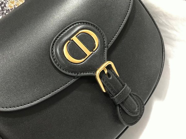 Imitation Sac Dior Bobby Medium en noir – Image 3