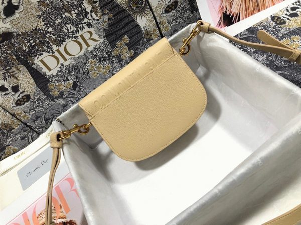 Fausse Sac Dior Bobby Medium en beige – Image 8