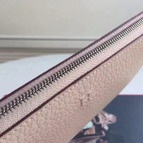 Imitation de Luxe Portefeuille Hermès Gris Azap Zippé – Image 3