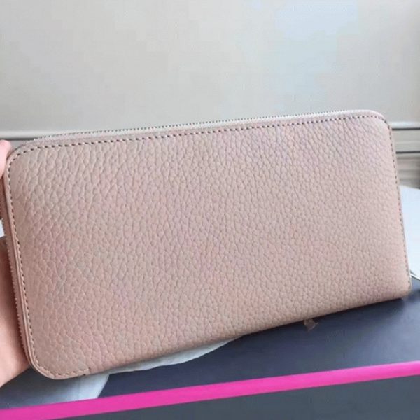 Imitation de Luxe Portefeuille Hermès Gris Azap Zippé – Image 2