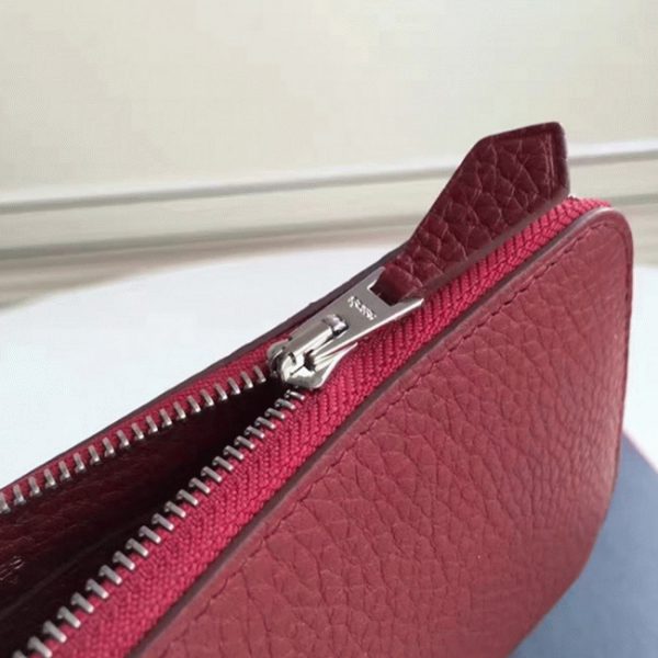 Designer Contrefa?on Portefeuille Hermès Rubis Azap Zippé – Image 5