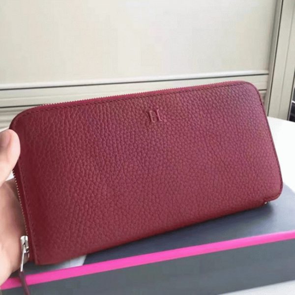 Designer Contrefa?on Portefeuille Hermès Rubis Azap Zippé