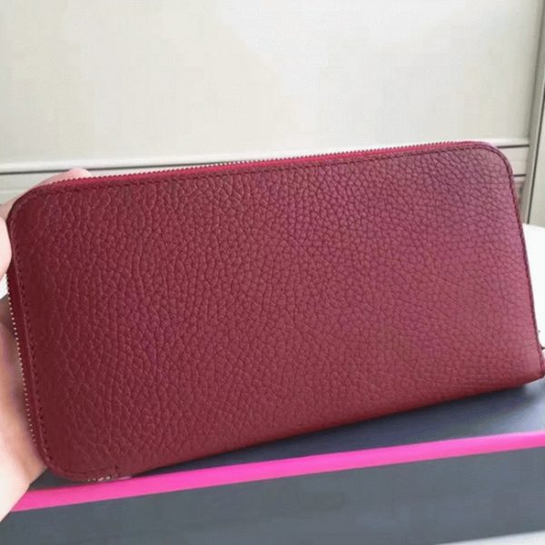 Designer Contrefa?on Portefeuille Hermès Rubis Azap Zippé – Image 2