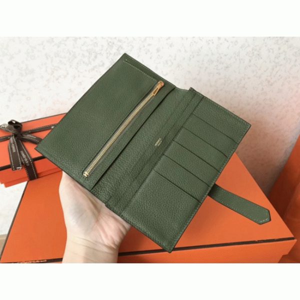 Contrefaçon Portefeuille Hermès Bearn Canopee Clémence – Image 8