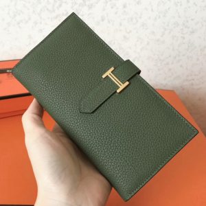 Contrefaçon Portefeuille Hermès Bearn Canopee Clémence