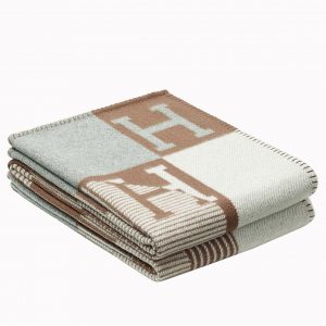 Fausse Couverture Caramel échecs et Trames Hermès
