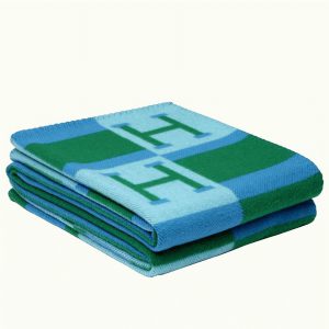 Fausse Couverture Avalon Bayadère Hermès émeraude