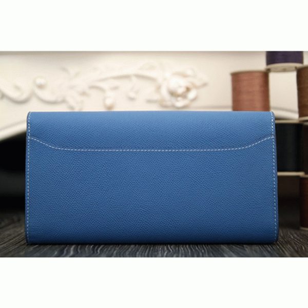 Contrefaçon Portefeuille Constance Hermès Bleu Jean – Image 7