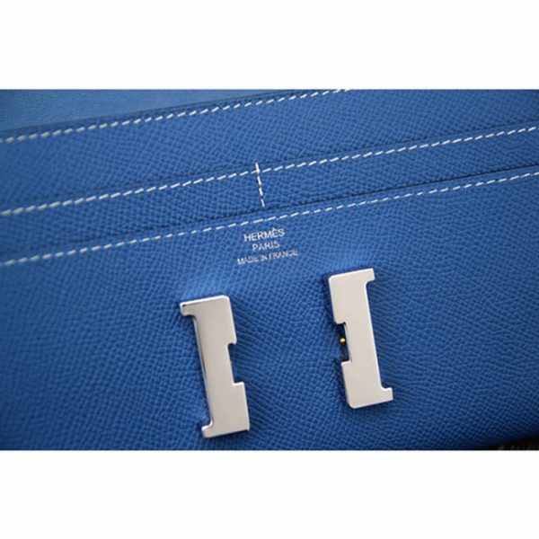 Contrefaçon Portefeuille Constance Hermès Bleu Jean – Image 5