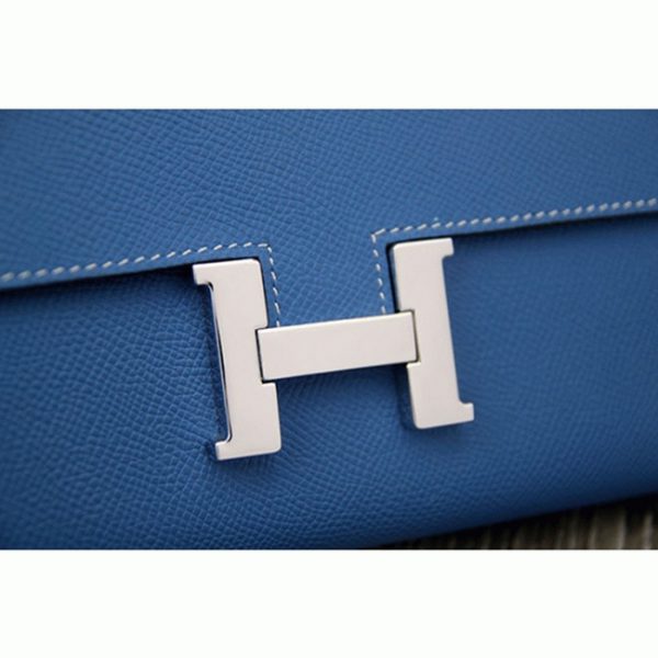Contrefaçon Portefeuille Constance Hermès Bleu Jean – Image 3