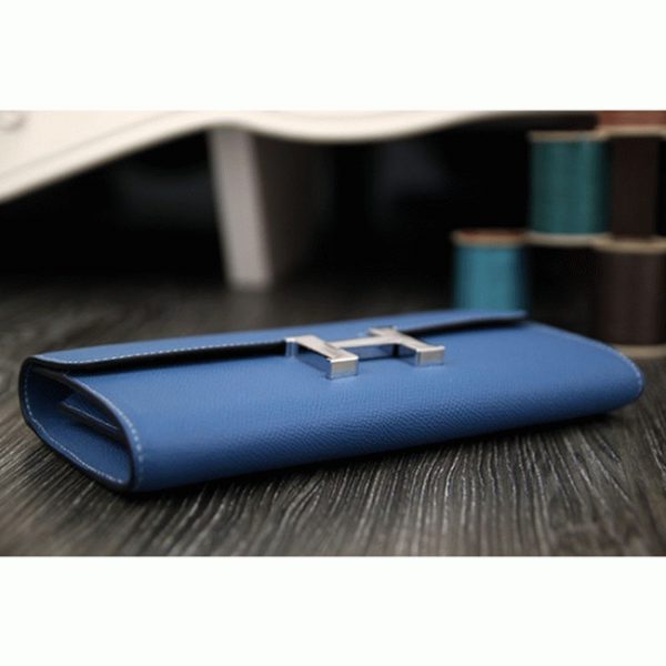 Contrefaçon Portefeuille Constance Hermès Bleu Jean – Image 2