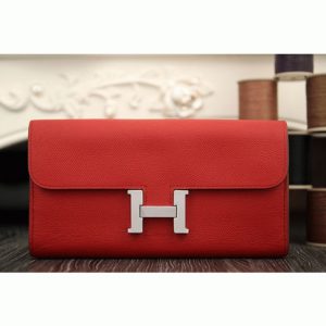 Fausse Réplique AAA Portefeuille Constance Hermès Rouge
