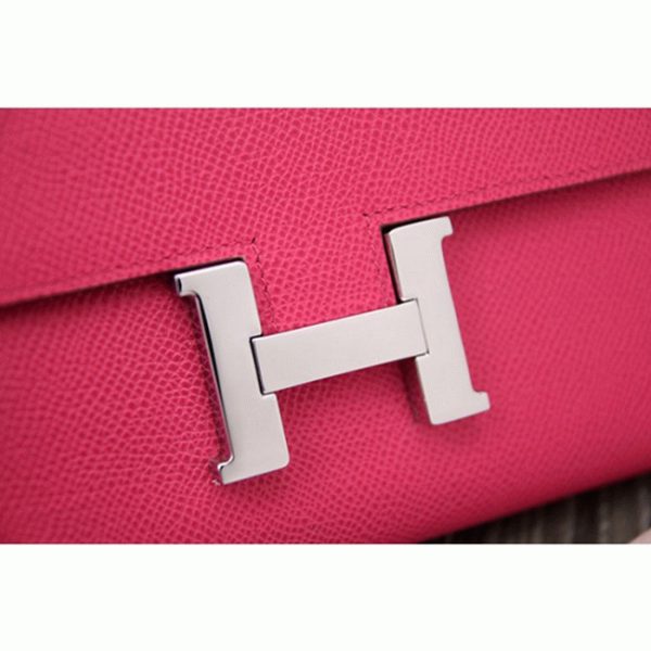 Contrefaçon Portefeuille Constance Hermès Pêche – Image 8