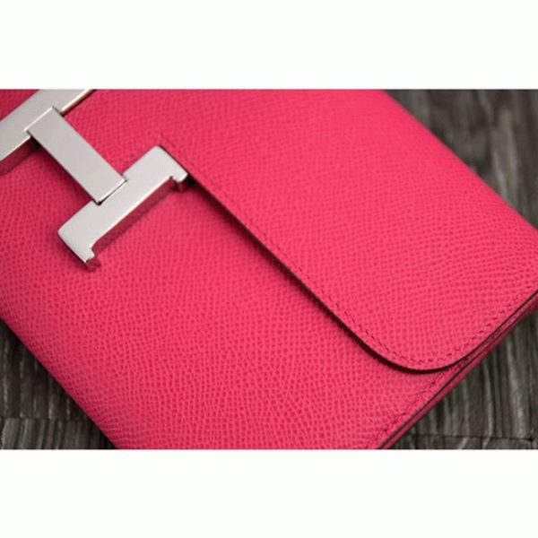 Contrefaçon Portefeuille Constance Hermès Pêche – Image 5