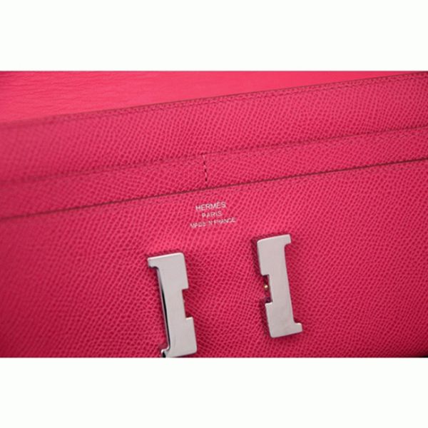 Contrefaçon Portefeuille Constance Hermès Pêche – Image 4