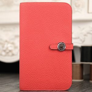 Copie Portefeuille Dogon Combine Hermès Rose Lipstick