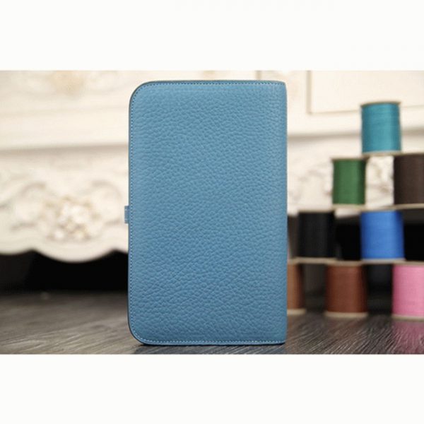 Réplique Portefeuille Dogon Combine Hermès Bleu Jean – Image 4