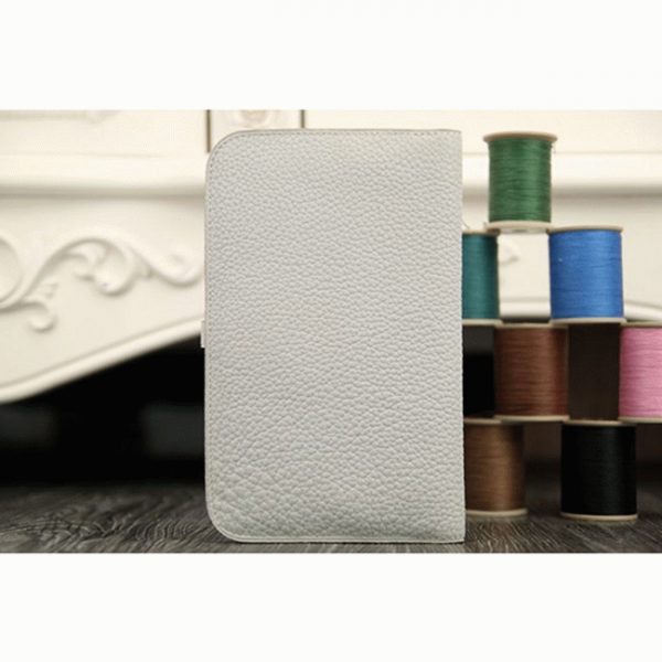 Faux Portefeuille Dogon Combine Hermès Blanc – Image 5