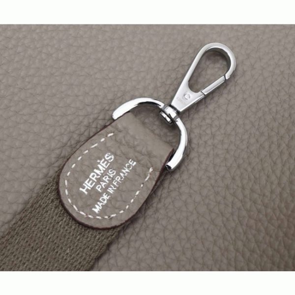 Contrefaçon Hermès Evelyne II TPM étoupe en Cuir Clémence – Image 7