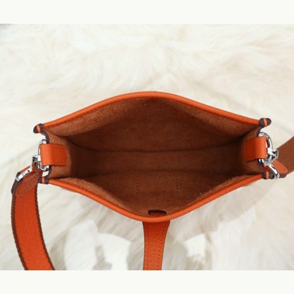 Faux Sac de Luxe Hermès Evelyne II TPM Orange – Image 5