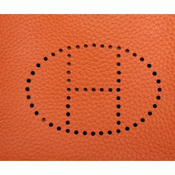 Faux Sac de Luxe Hermès Evelyne II TPM Orange – Image 4