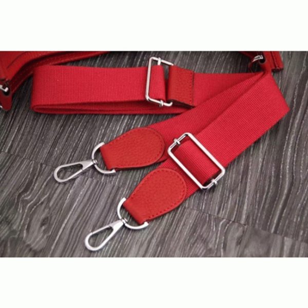 Faux Sac de Luxe Hermès Evelyne III PM Rouge – Image 2