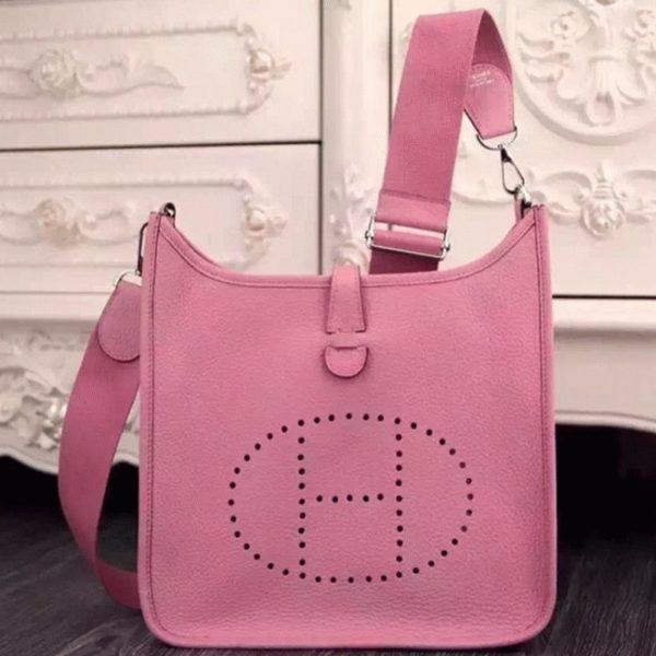 Réplique de Créateur Hermès Evelyne III PM Rose