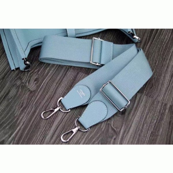 Réplique de Créateur Hermès Evelyne III PM Bleu Clair – Image 7