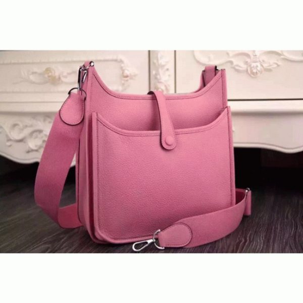 Réplique de Créateur Hermès Evelyne III PM Rose – Image 2